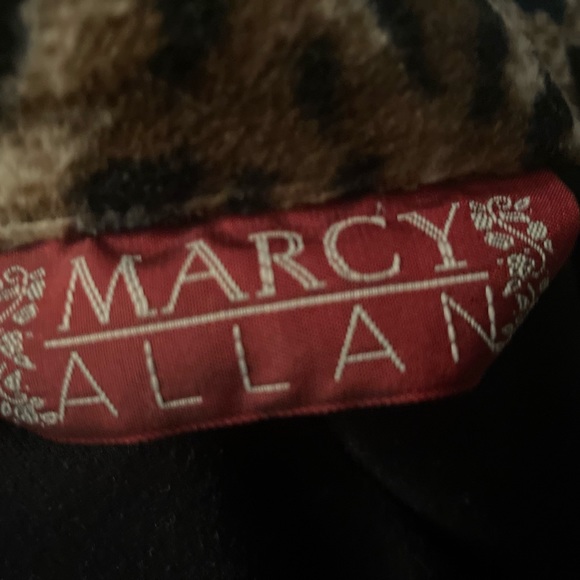 Vintage button up with leopard print details sz small - Picture 10 of 10